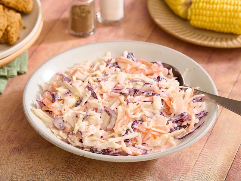 Coleslaw With Creamy Dressing