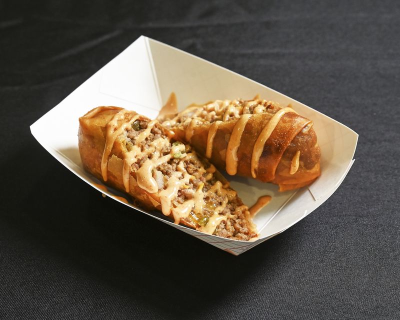 Bacon Chicken Ranch Eggroll