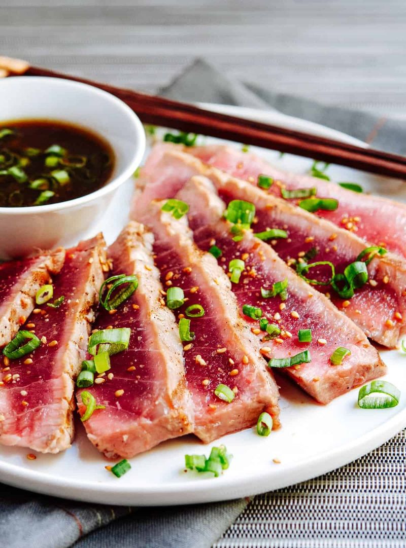 Teriyaki Glazed Tuna Steaks