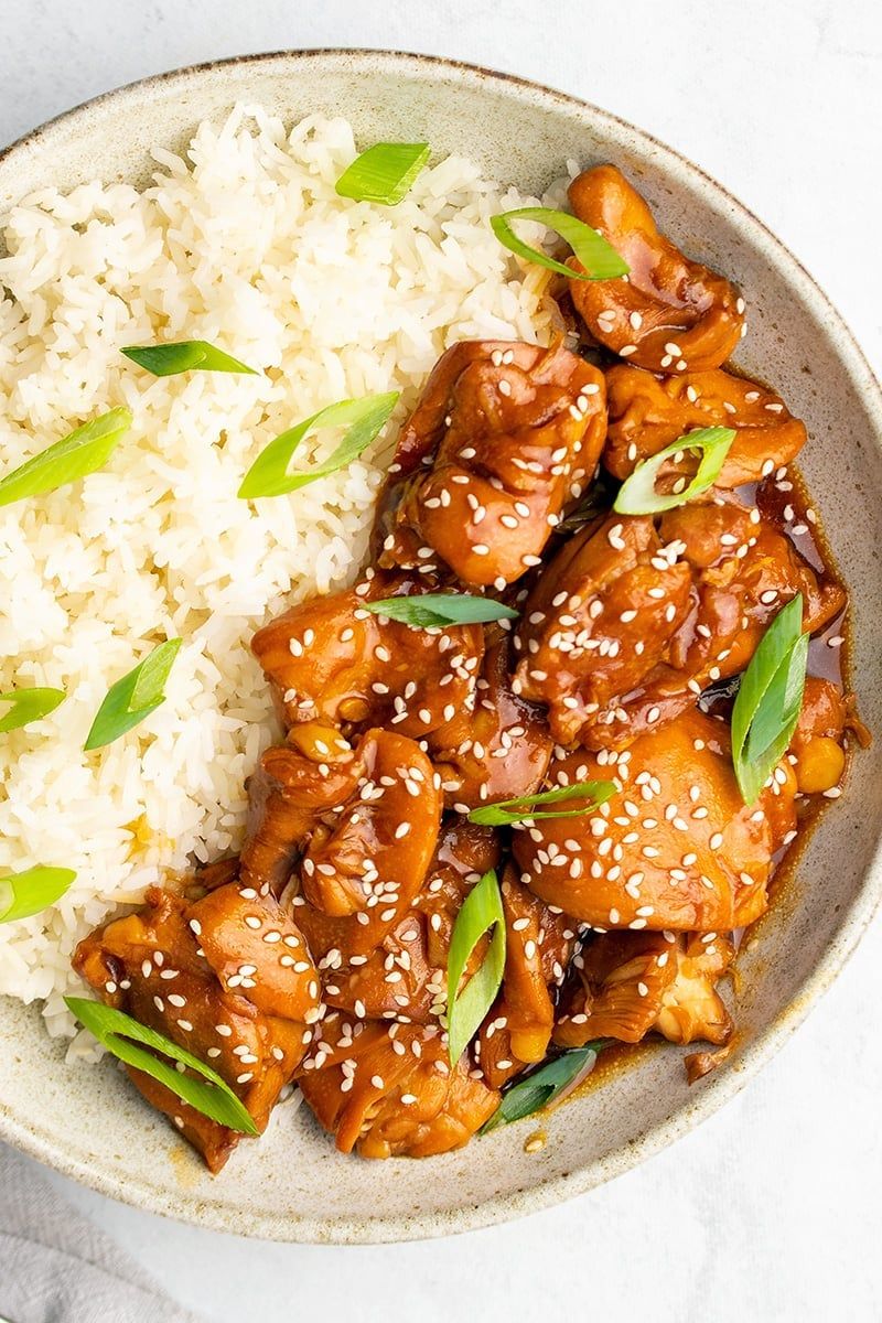 Pre-Made Teriyaki Chicken Thighs