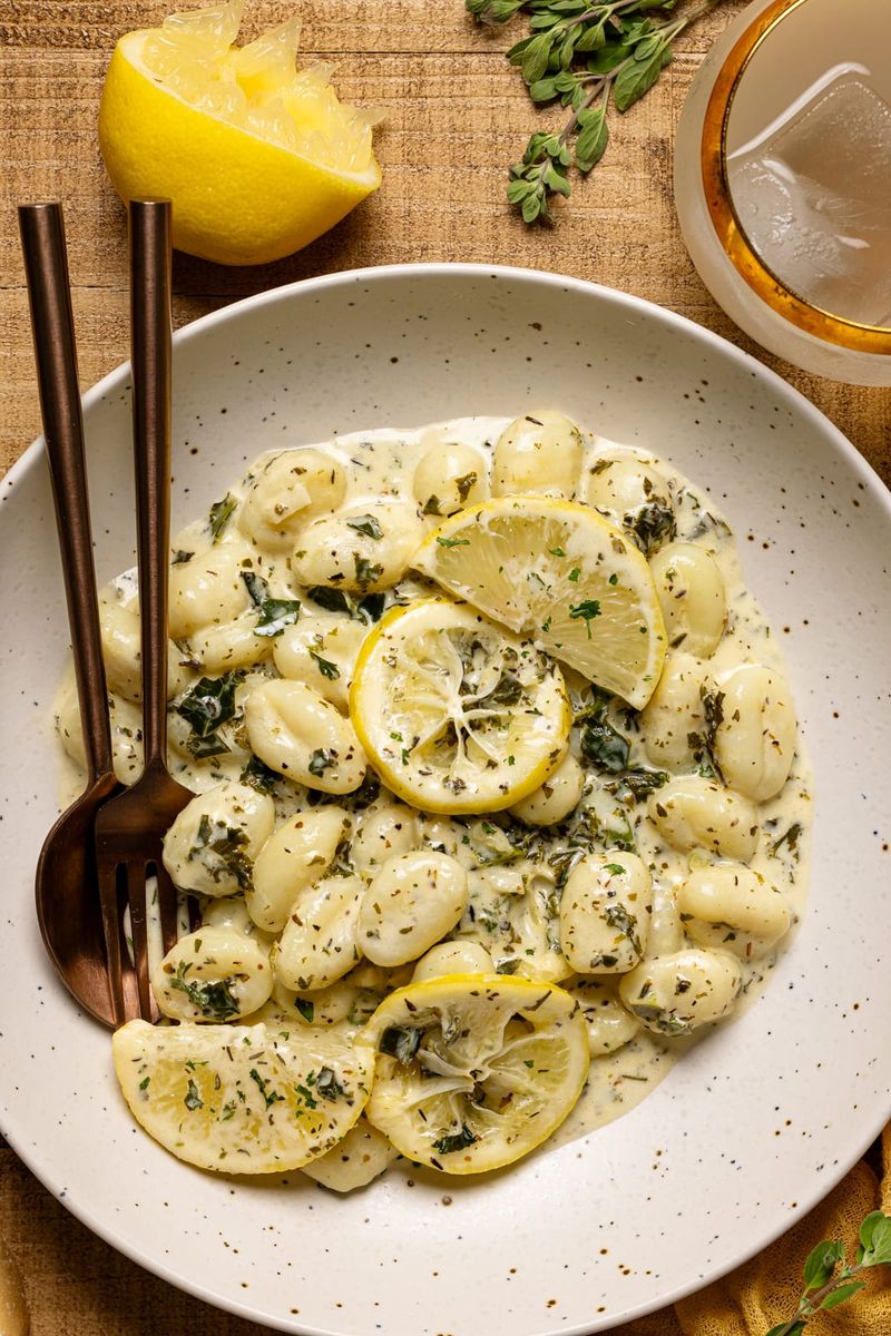 Finish With Lemon Zest And Parmesan