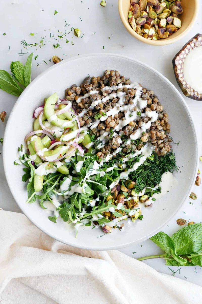 Lentil And Vegetable Power Bowl