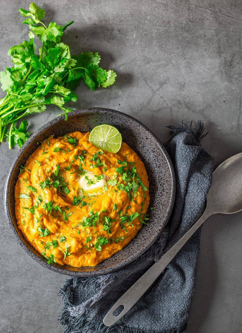 Spiced Sweet Potato Mash
