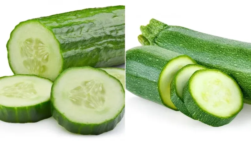 Zucchini Vs. Cucumber