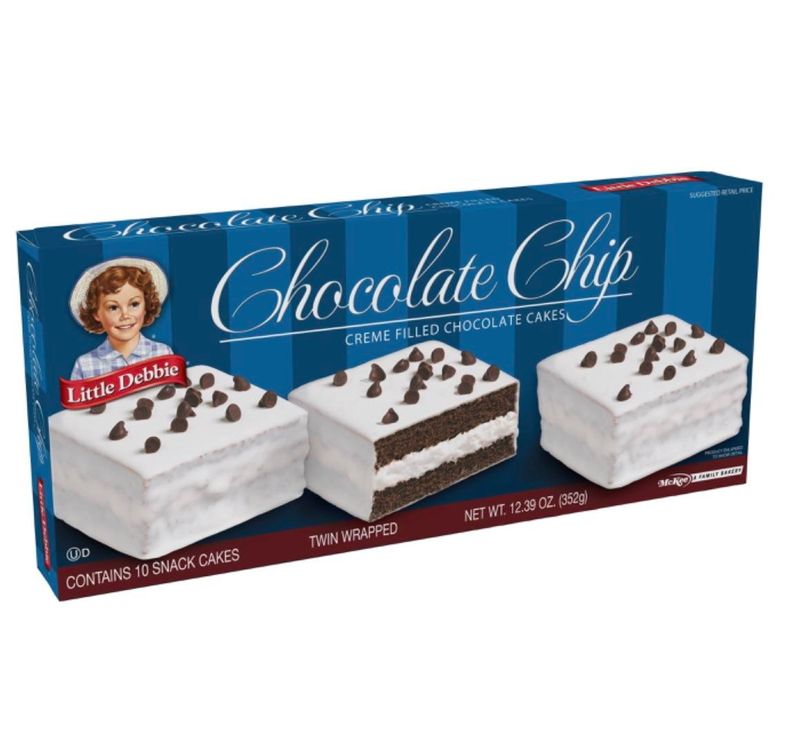 Chocolate Chip Cake Squares