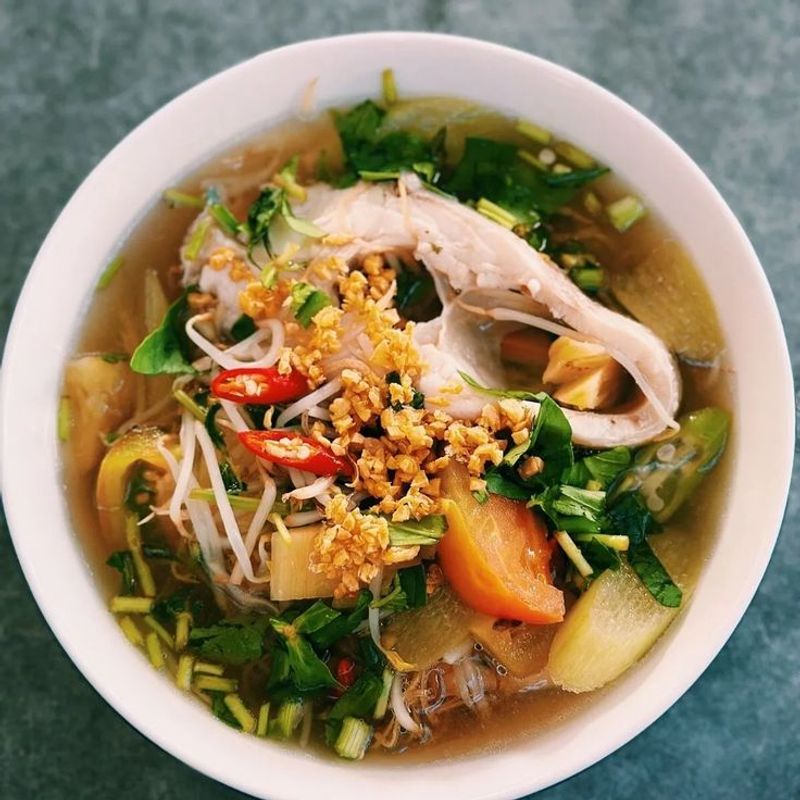 Canh Chua - Sweet And Sour Fish Soup
