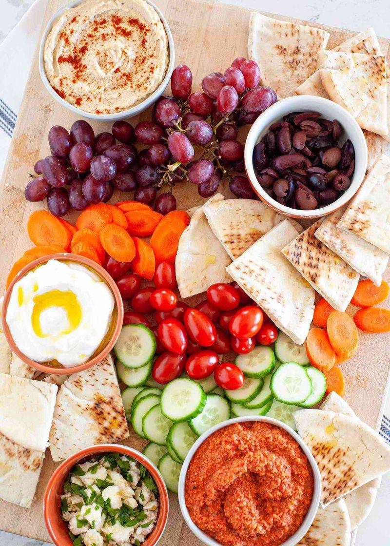 Hummus Mezze Platter