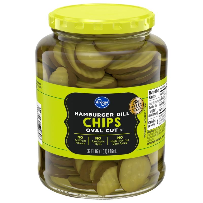 Kroger Hamburger Dill Chips