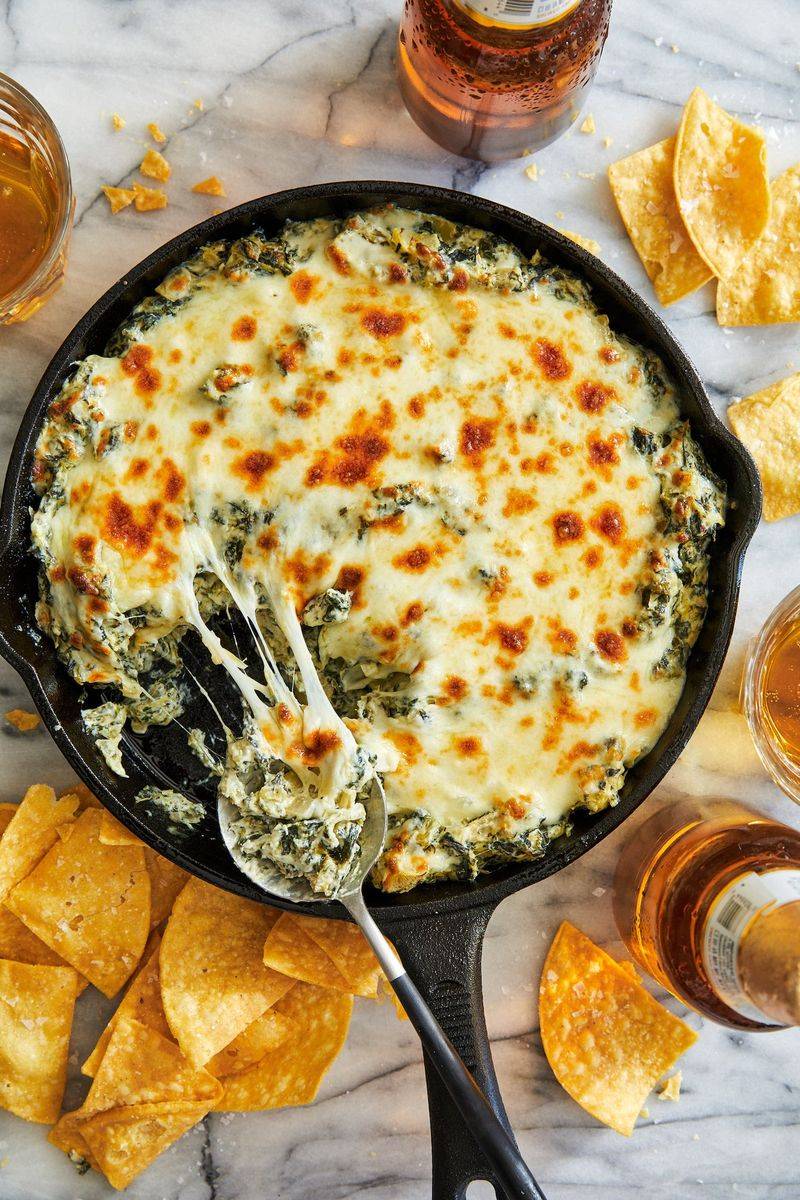 Creamy Spinach Artichoke Dip Like The Chain Restaurants