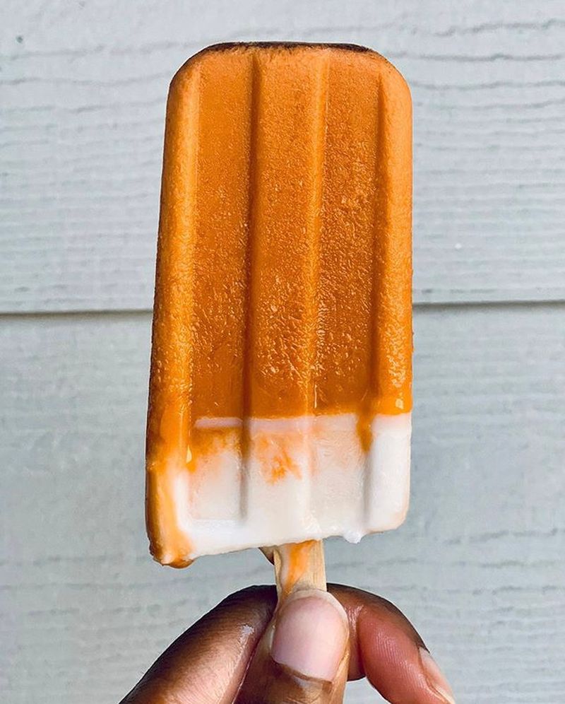 Thai Tea Creamsicles