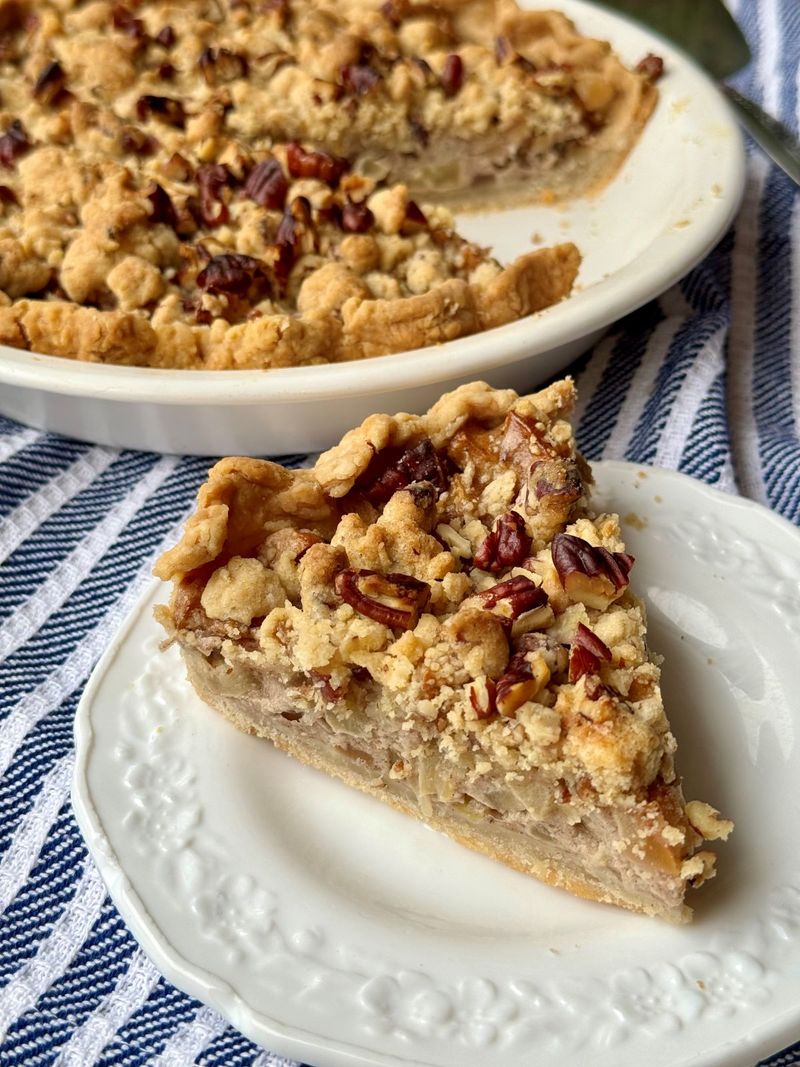 Sour Cream Apple Pie