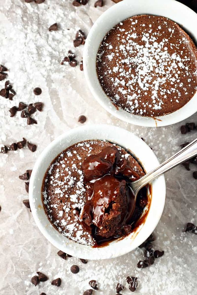 Chocolate Lava Cake Cups