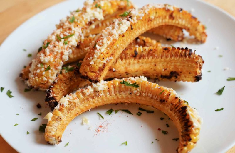 Elote-Inspired Corn Ribs