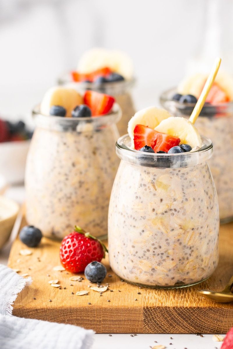 Vanilla Protein Overnight Oats