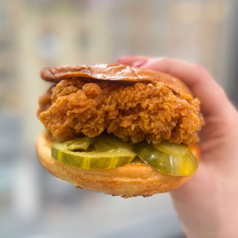 Pickle-Glazed Chicken Sandwich