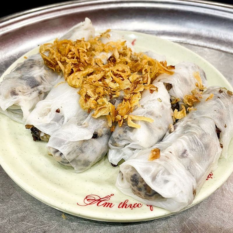 Bánh Cuốn - Steamed Rice Rolls