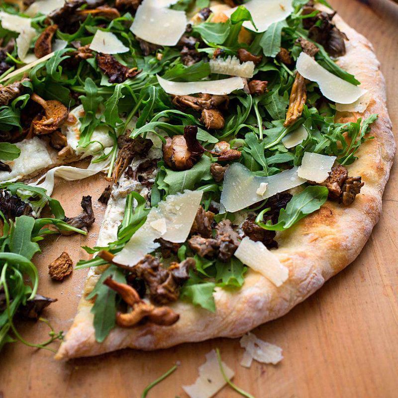Wild Mushroom And Truffle Pizza