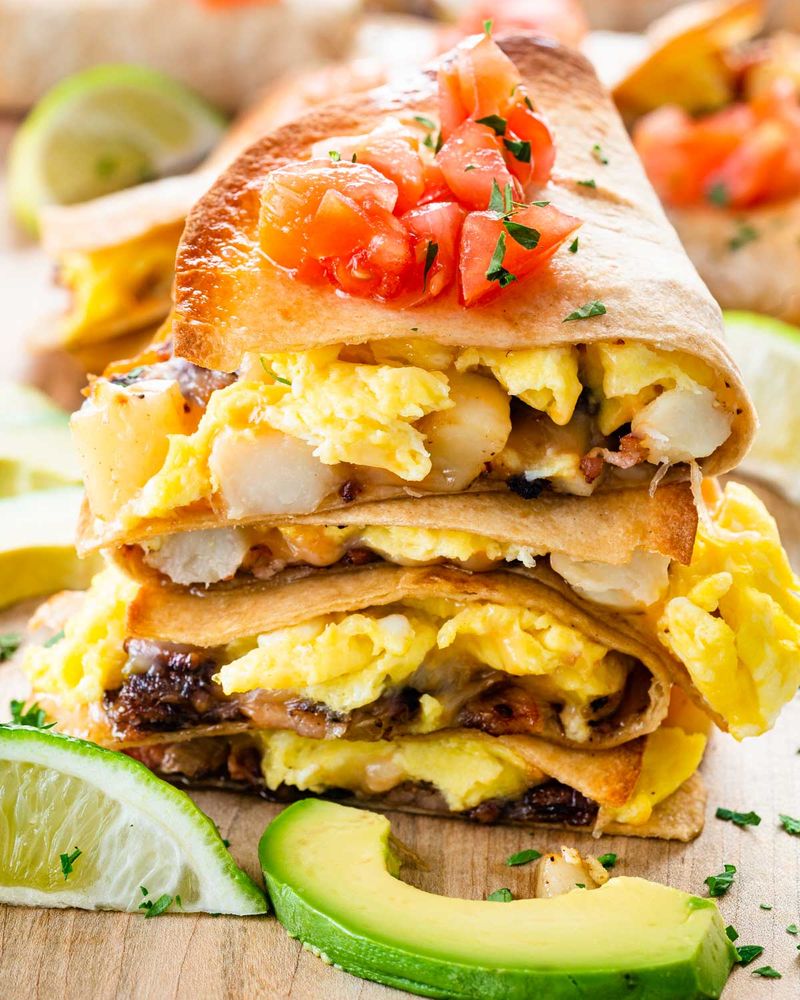 Potato Breakfast Quesadillas