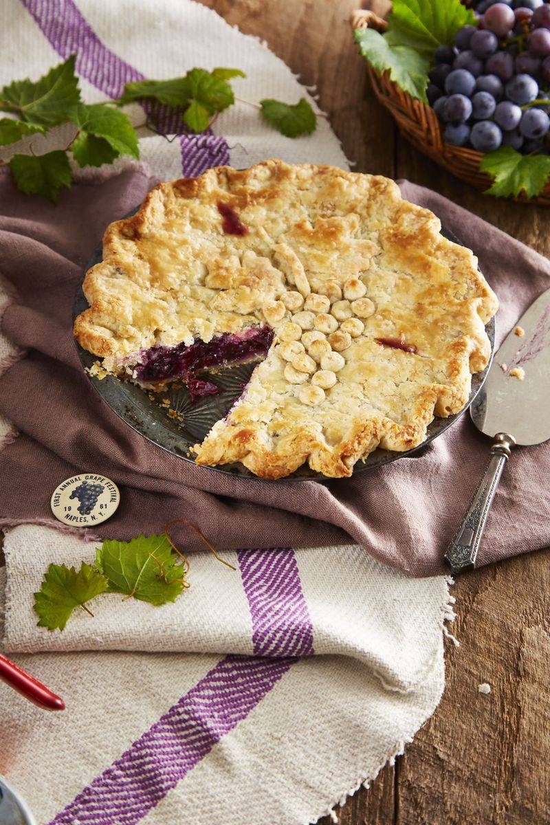 Concord Grape Pie