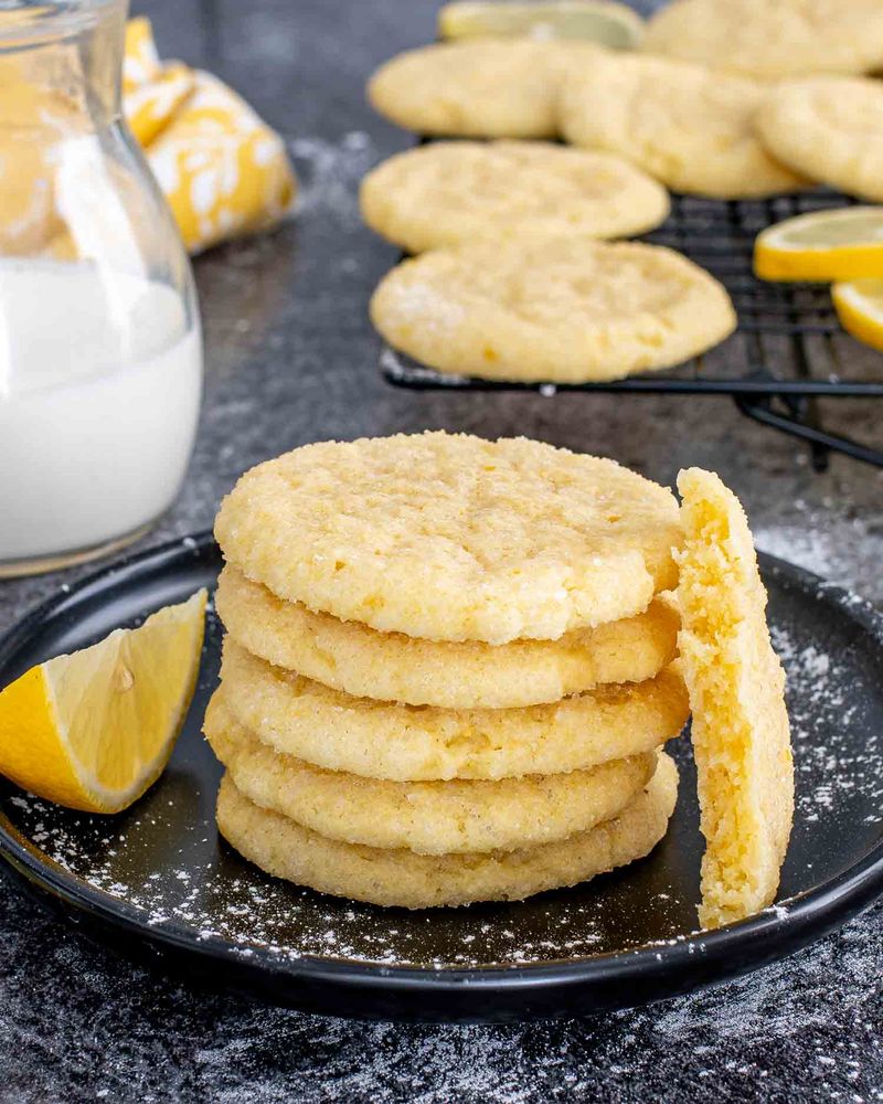 Lemon Zest Sugar Cookies