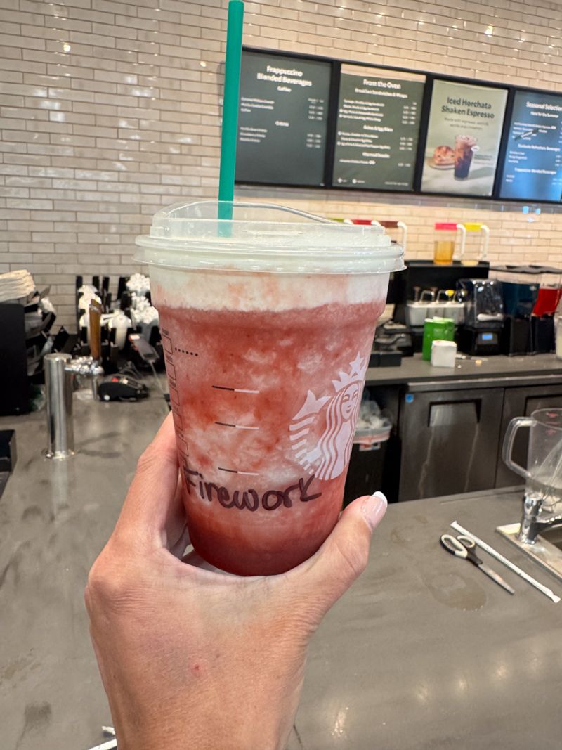 Firework Frappuccino