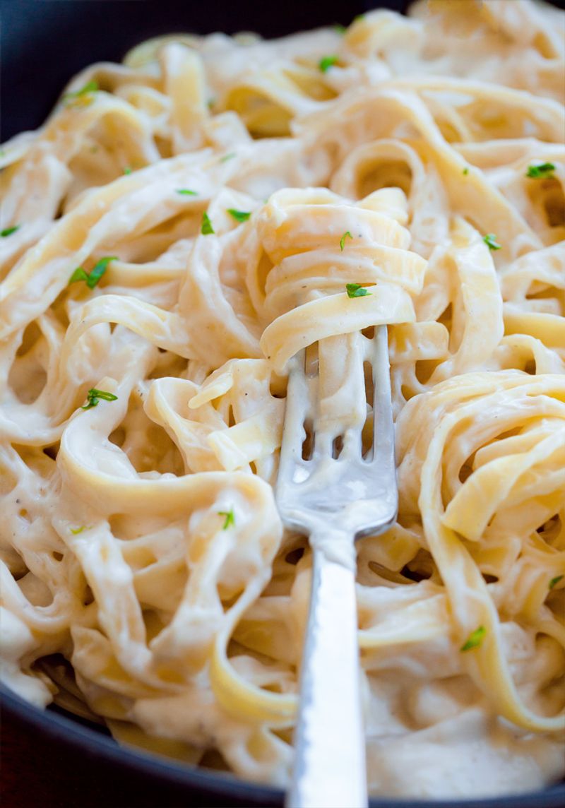 Smooth Cauliflower Alfredo