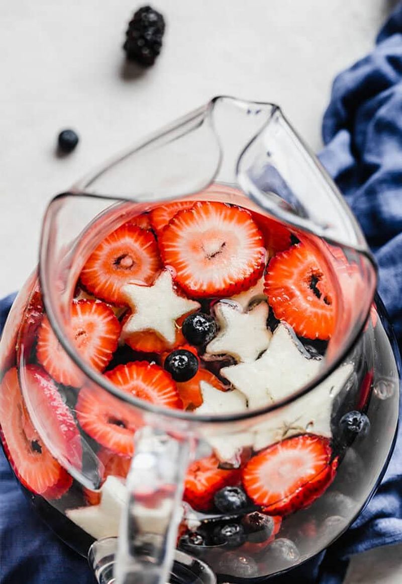 Berry-Infused Sparkling Water
