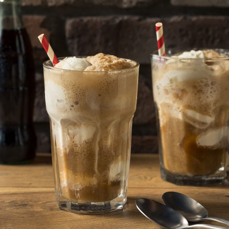 Coca-Cola Or Root Beer Float