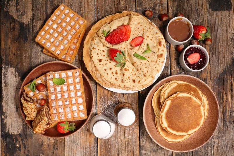 Pancakes: Flipped Different Everywhere