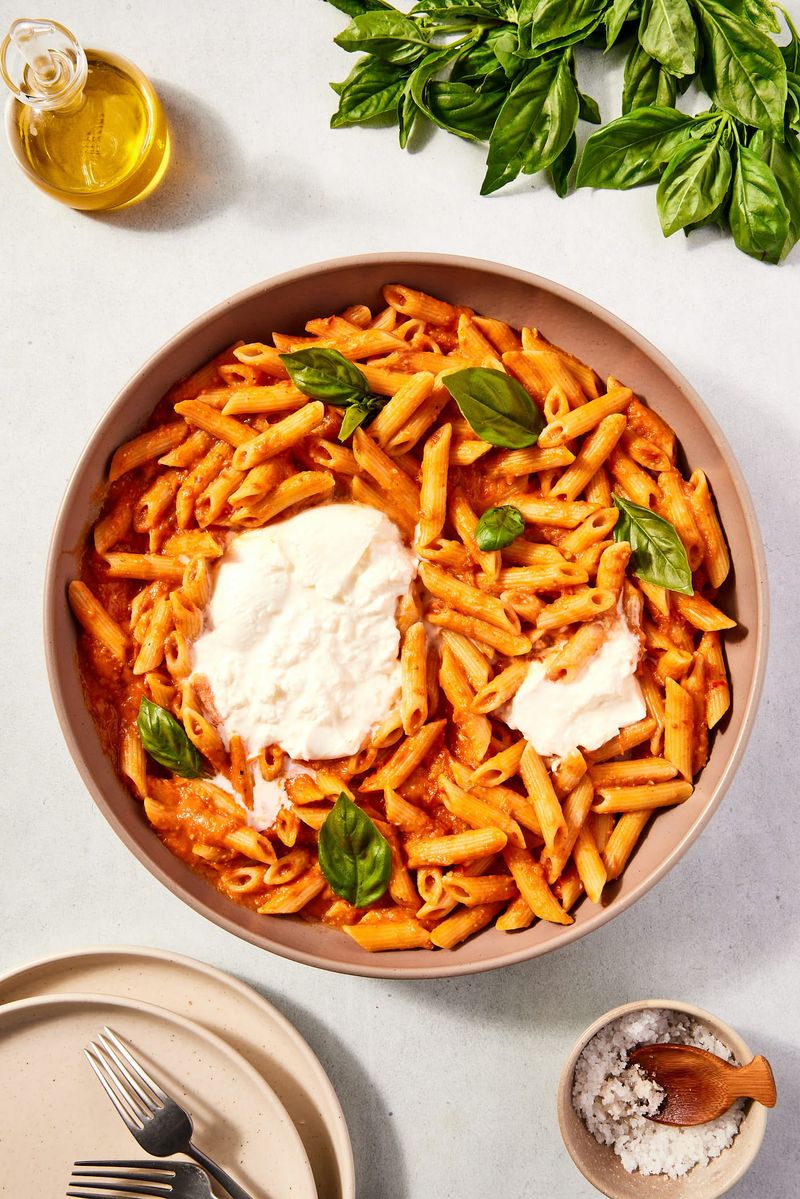 Roasted Tomato And Ricotta Penne