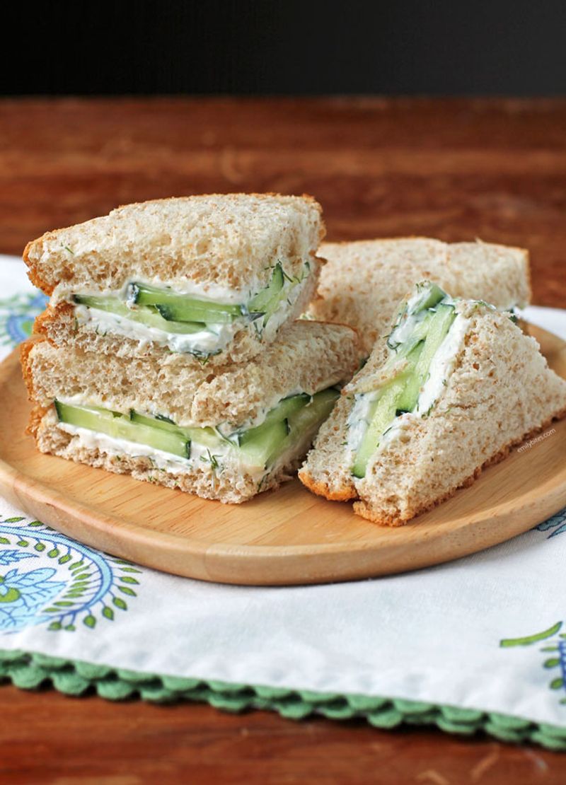 Pickfair Cucumber Sandwiches