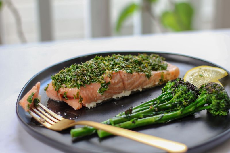 Herb-Crusted Salmon