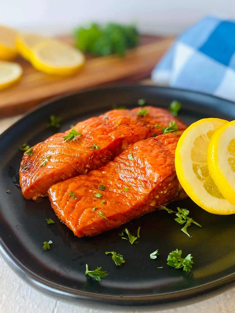 Cherry-Smoked Salmon