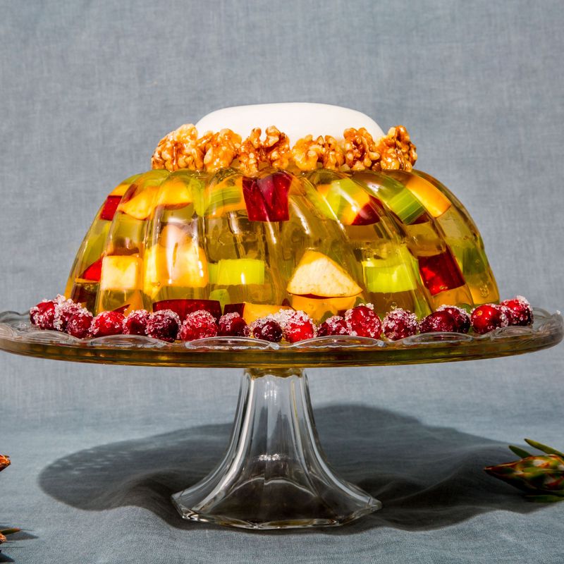 Jell-O On The Dessert Tray
