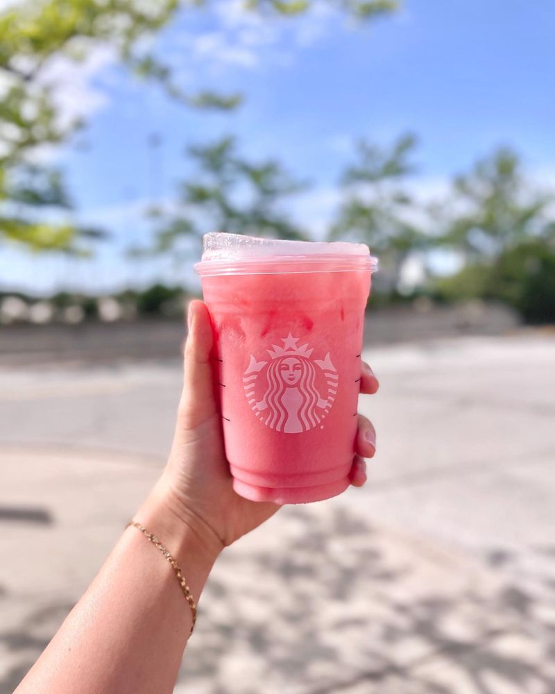 Iced Guava Passionfruit Drink