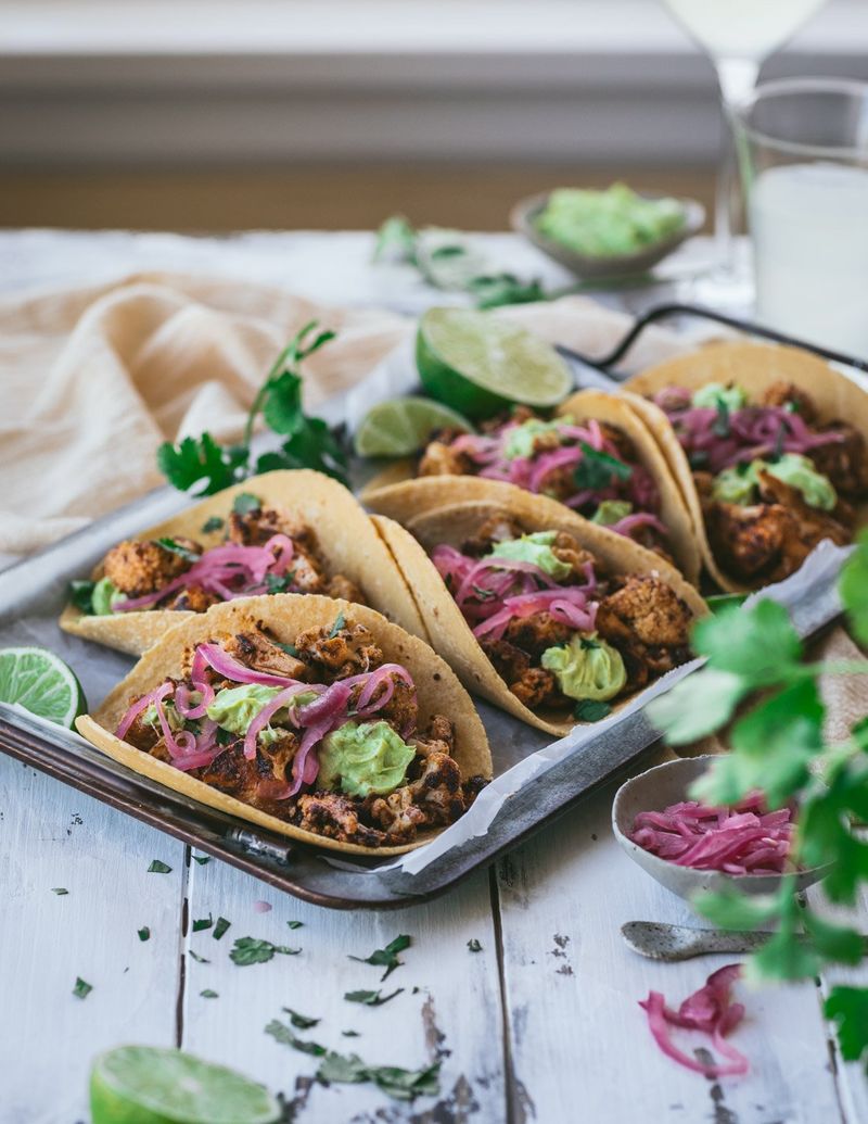 Roasted Cauliflower Tacos