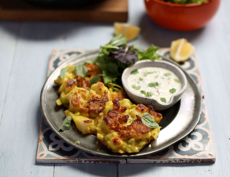 Cauliflower Fritters