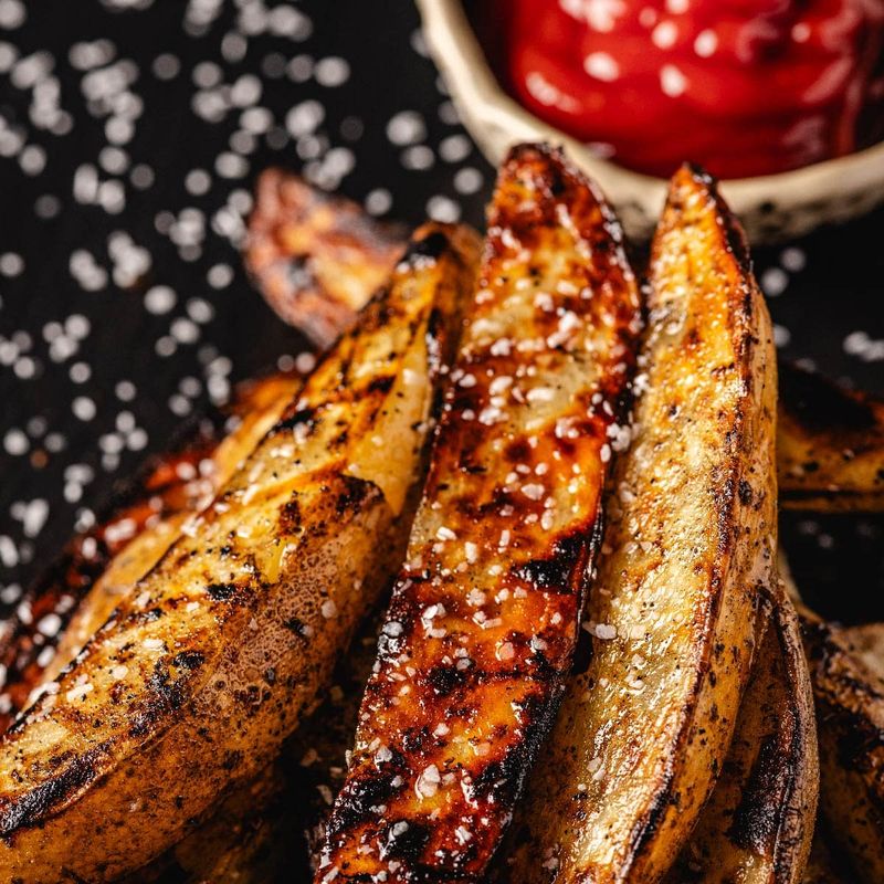 Grilled Potato Wedges