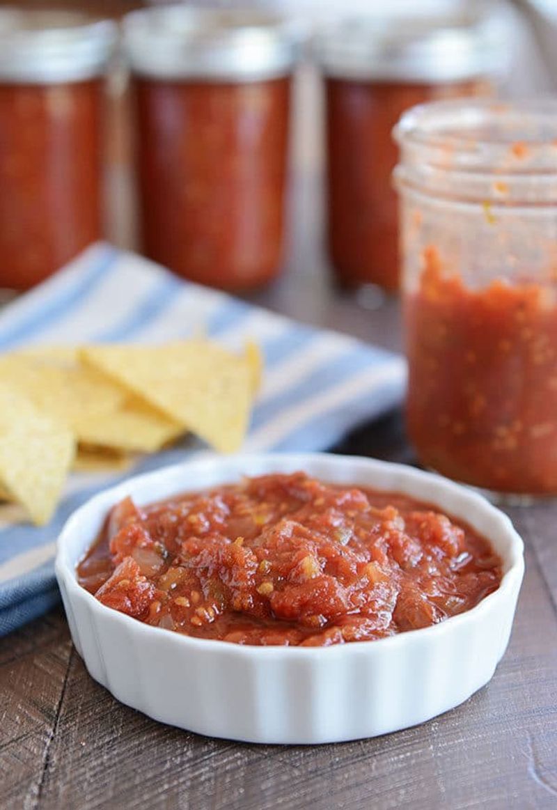 Jarred Salsa With Chips