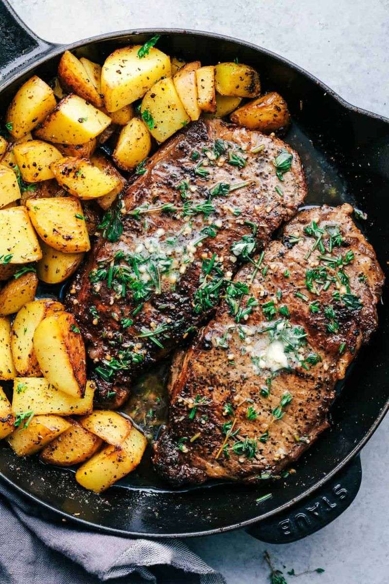 Steak With Potatoes