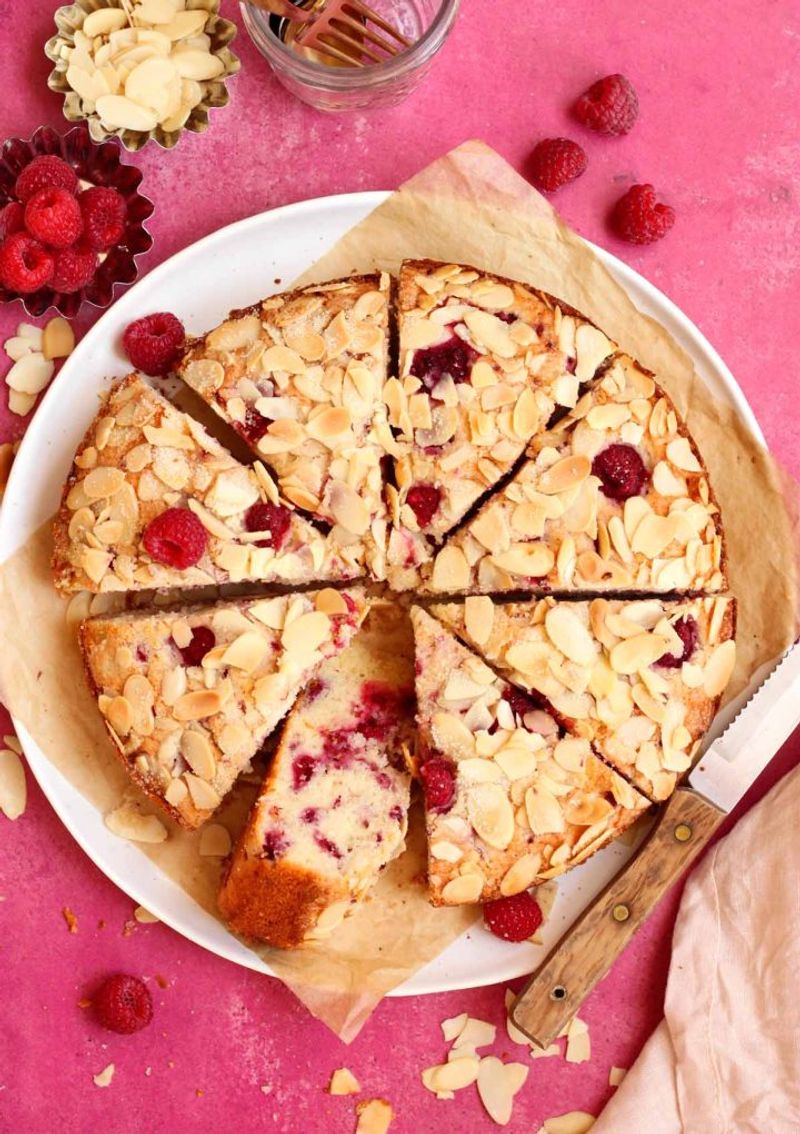 Raspberry Almond Cake