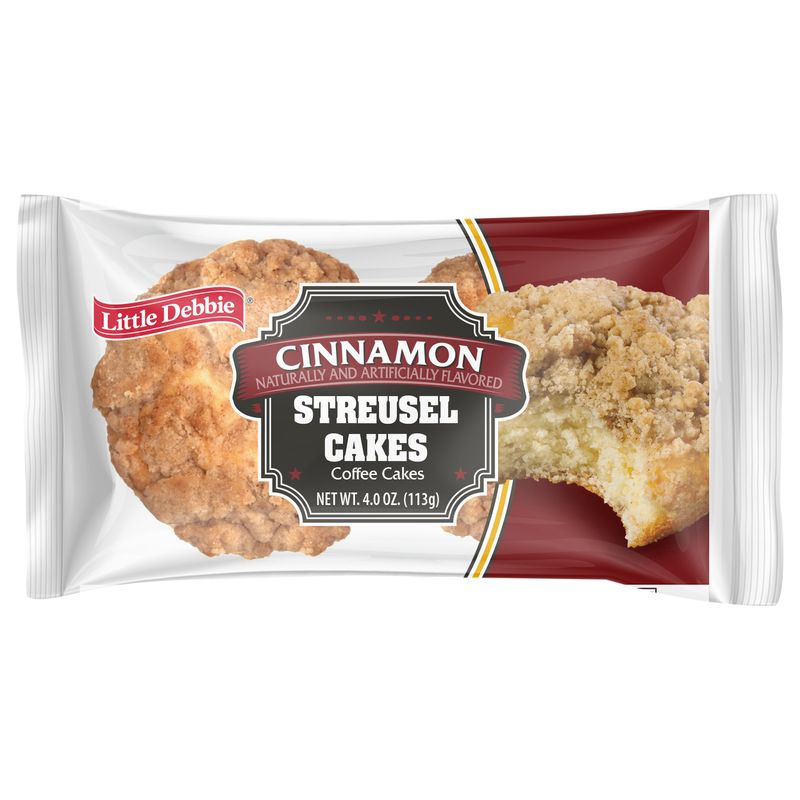 Cinnamon Streusel Cakes