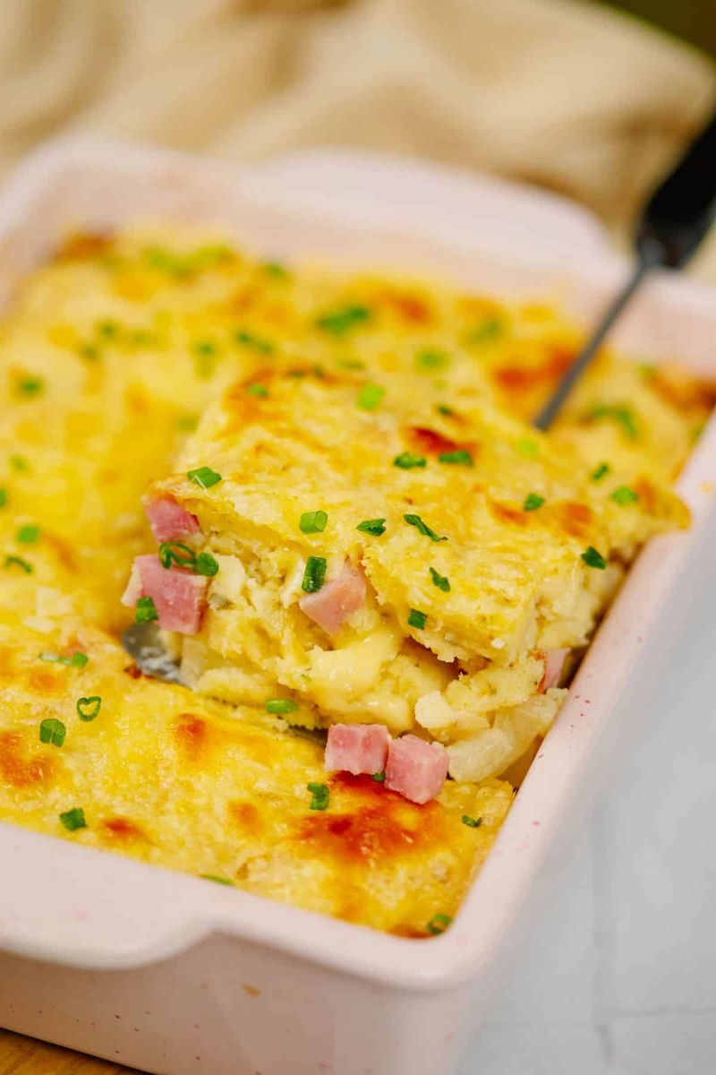 Ham And Pineapple Casserole