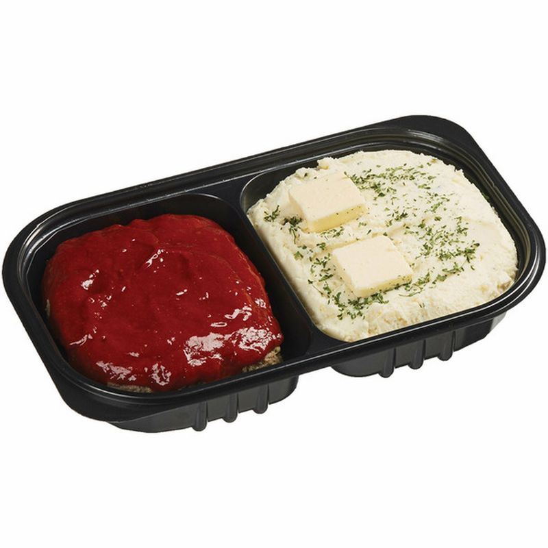 Meatloaf With Mashed Potatoes