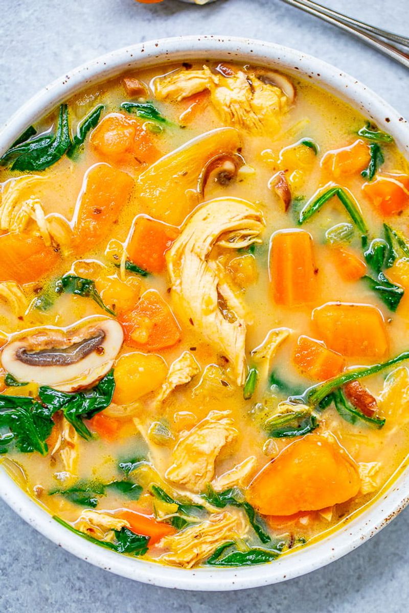 Chicken And Sweet Potato Soup