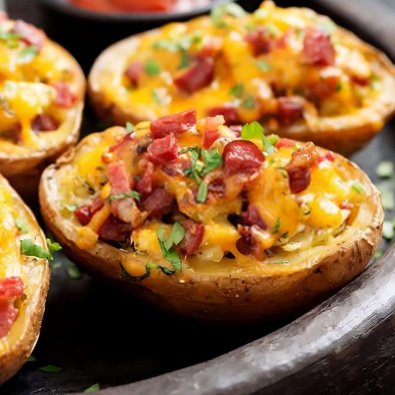 TGI Fridays Loaded Potato Skins & Mozzarella Combo