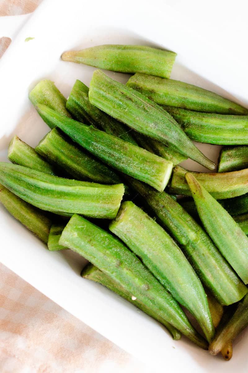 Boiled Okra