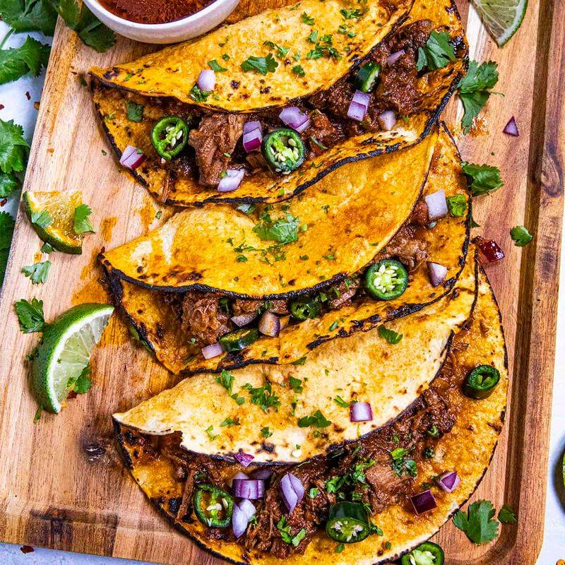 Tacos With Hot Sauce