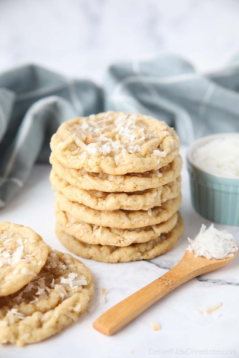 Coconut Sugar Cookies
