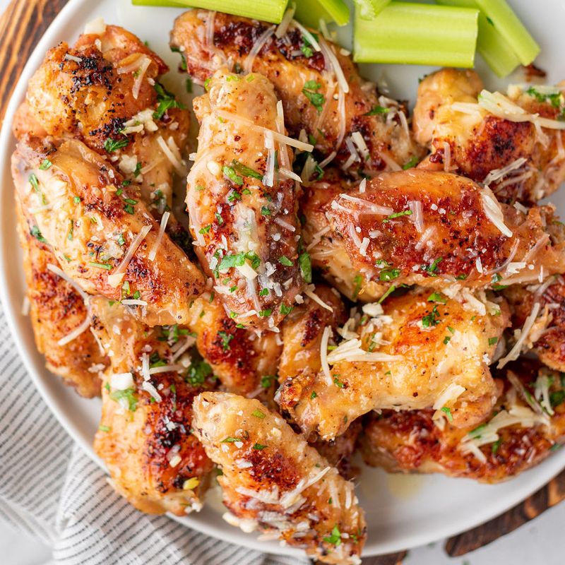 Garlic Parmesan Chicken Wings